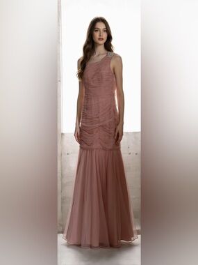 Hailey Logan One Shoulder Pink Dress